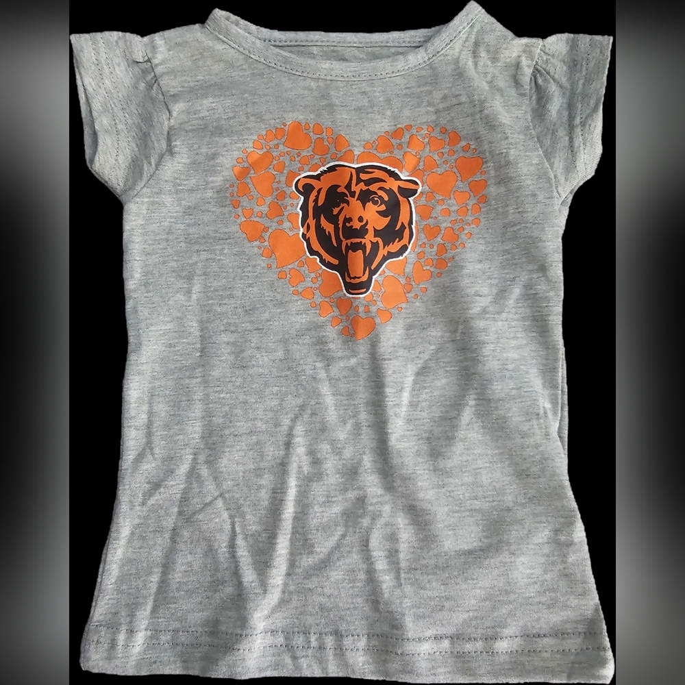 NWOT NFL Chicago Bears Baby Girl Tee ~ 12 Mos